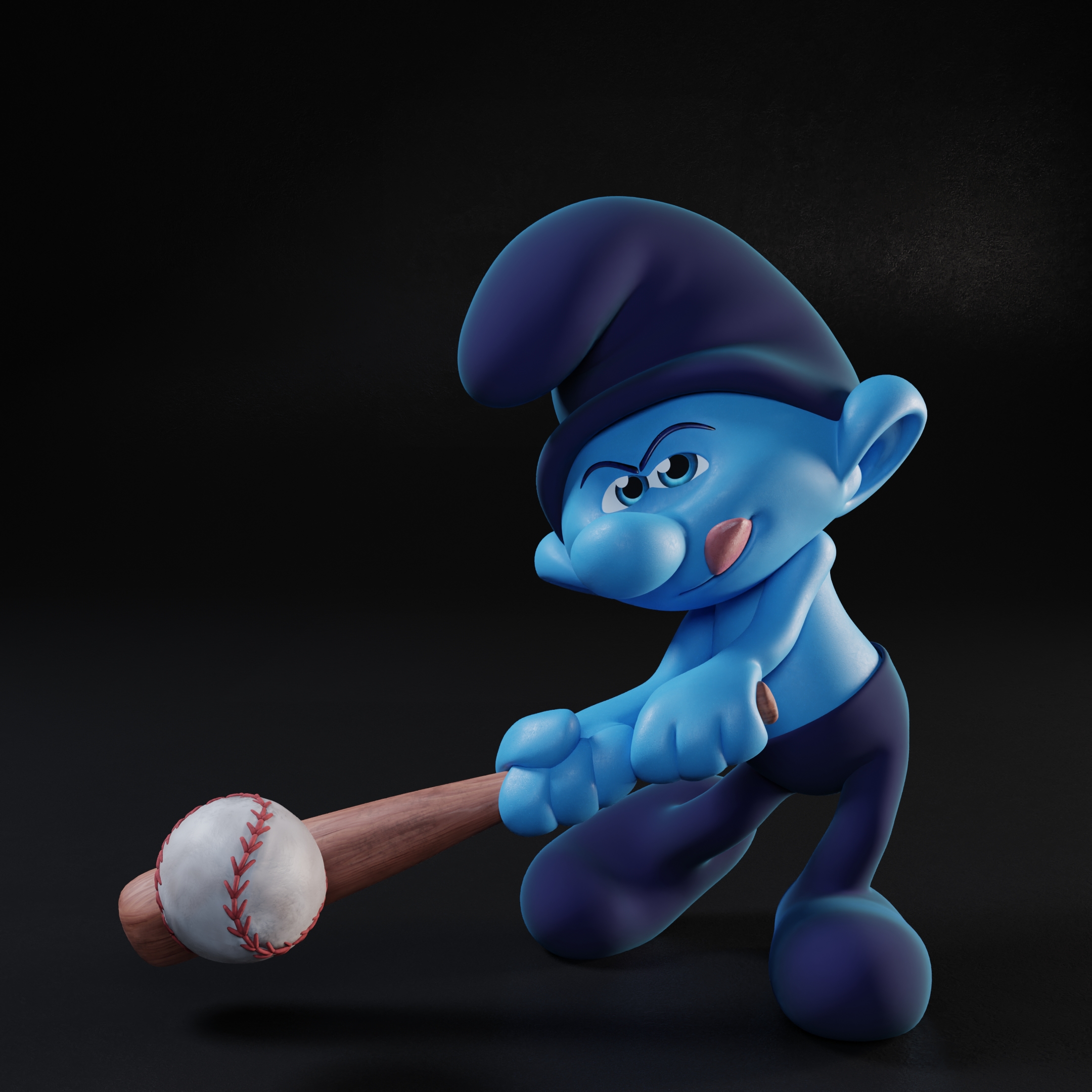 Legendary Smurf # 8322