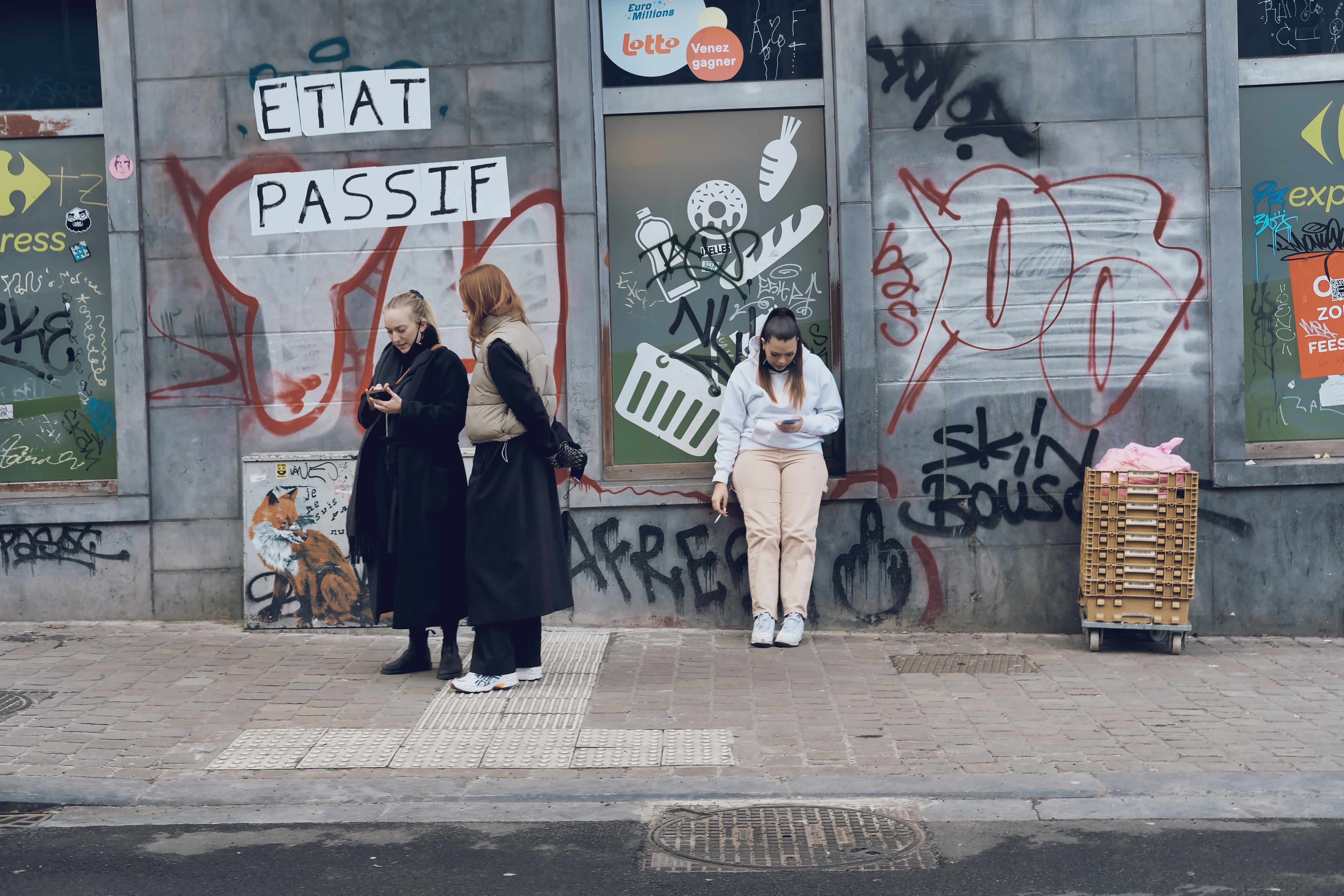 The saleswomen's break