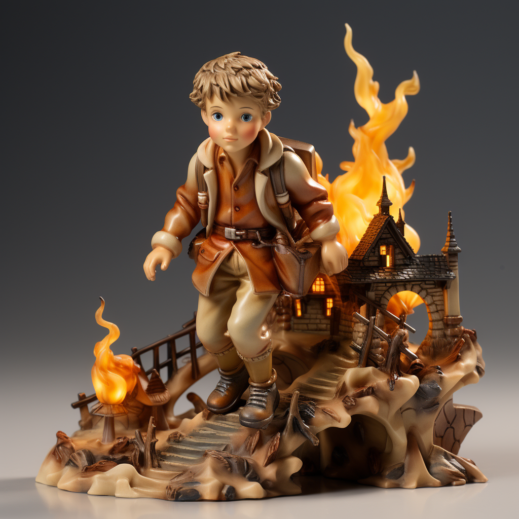 Alpine Burning Bridge Boy - Hatless Variation