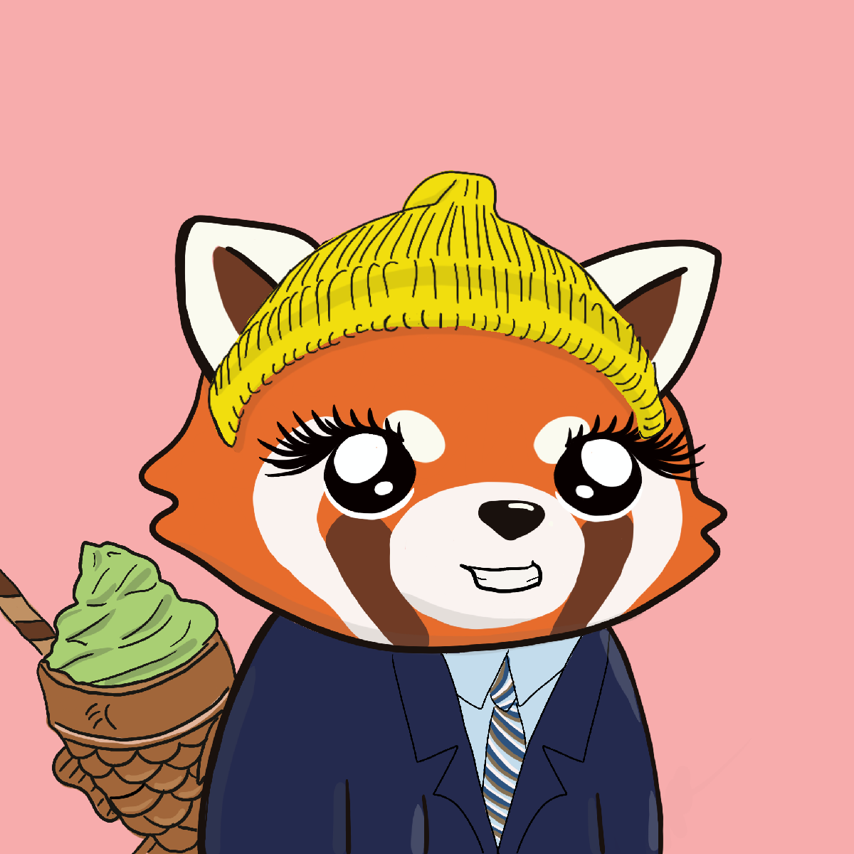 Okay Red Panda #7210