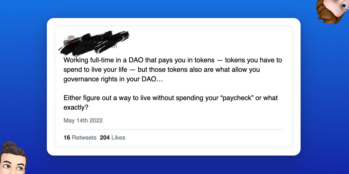The Token Compensation Paradox
