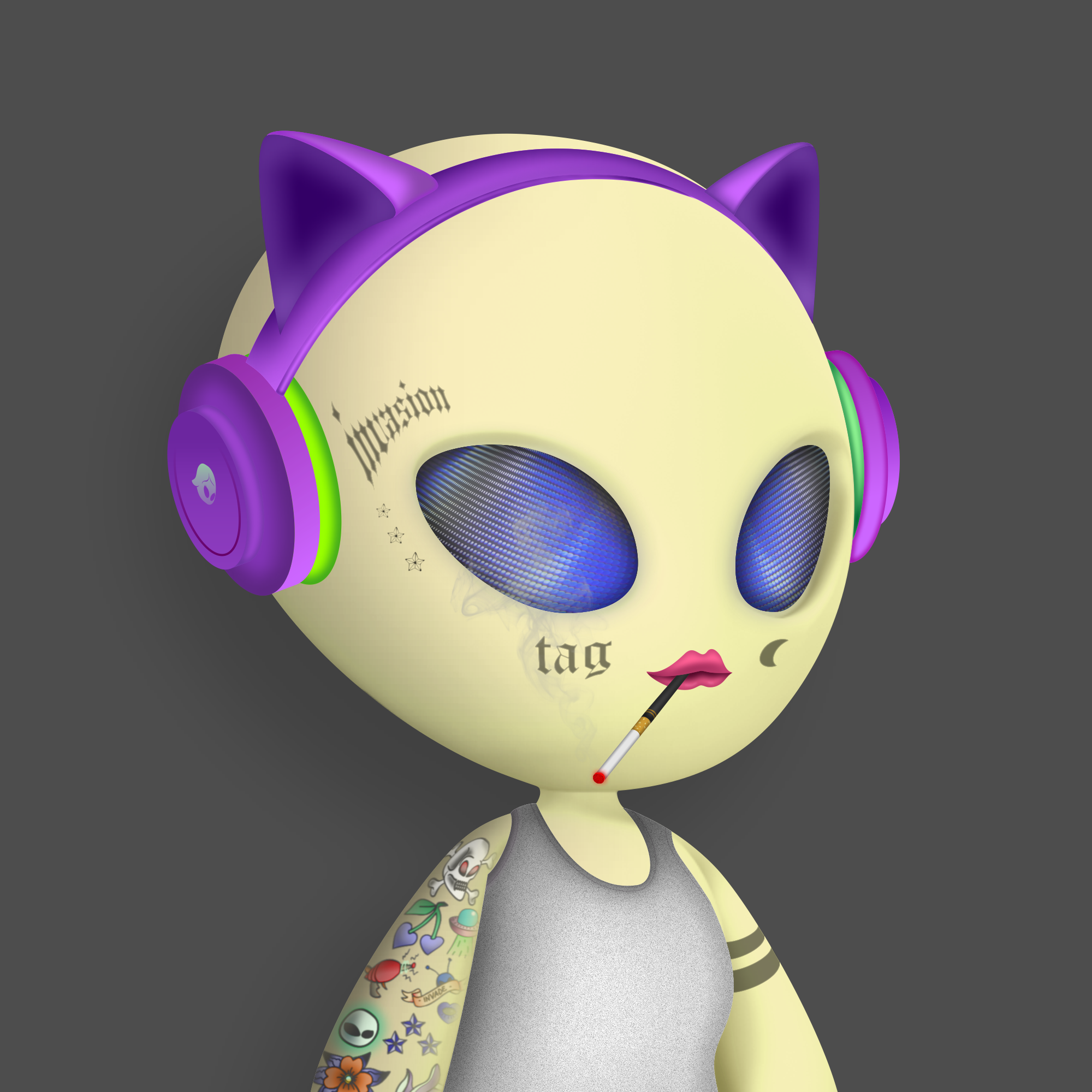 Alien Girl 649
