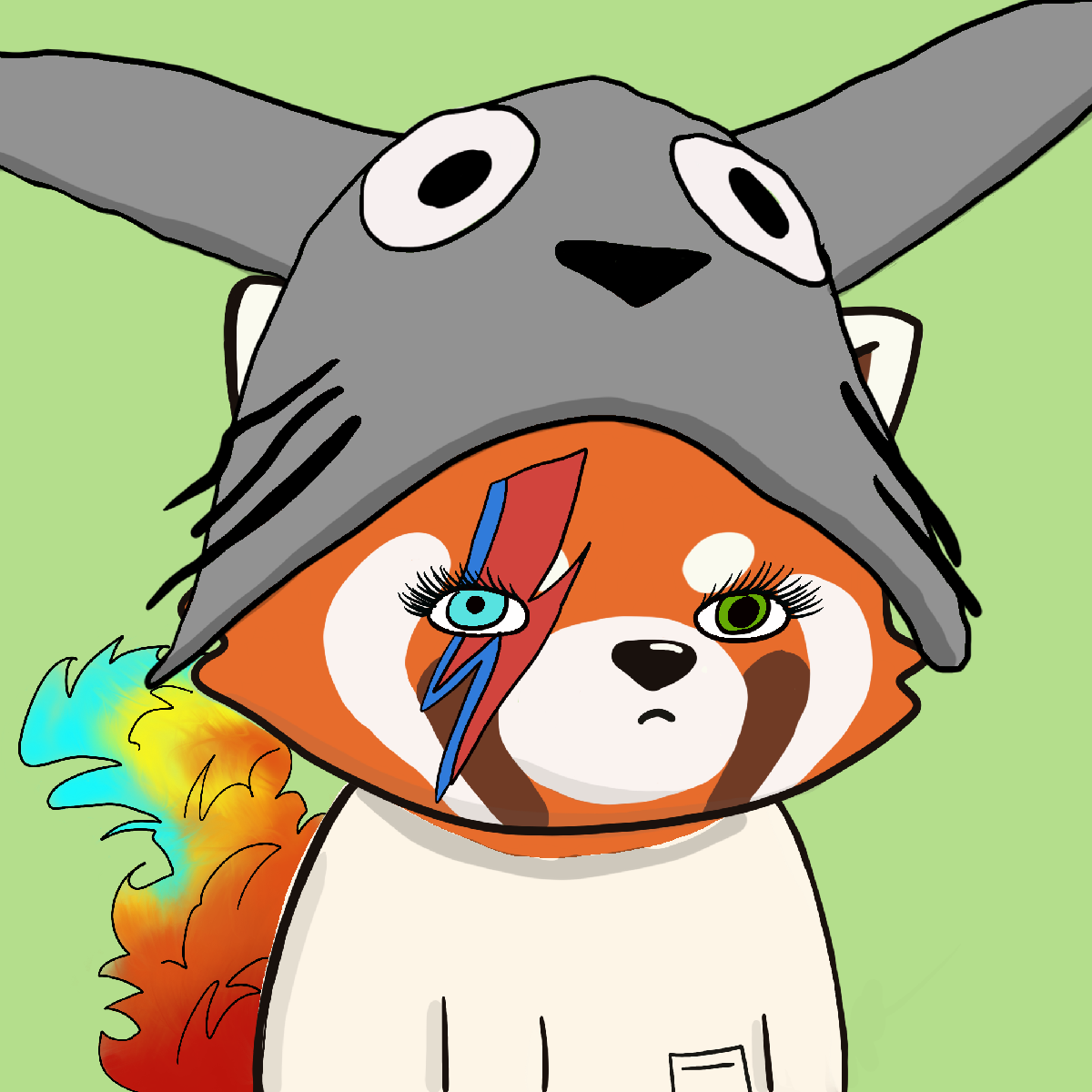 Okay Red Panda #7295