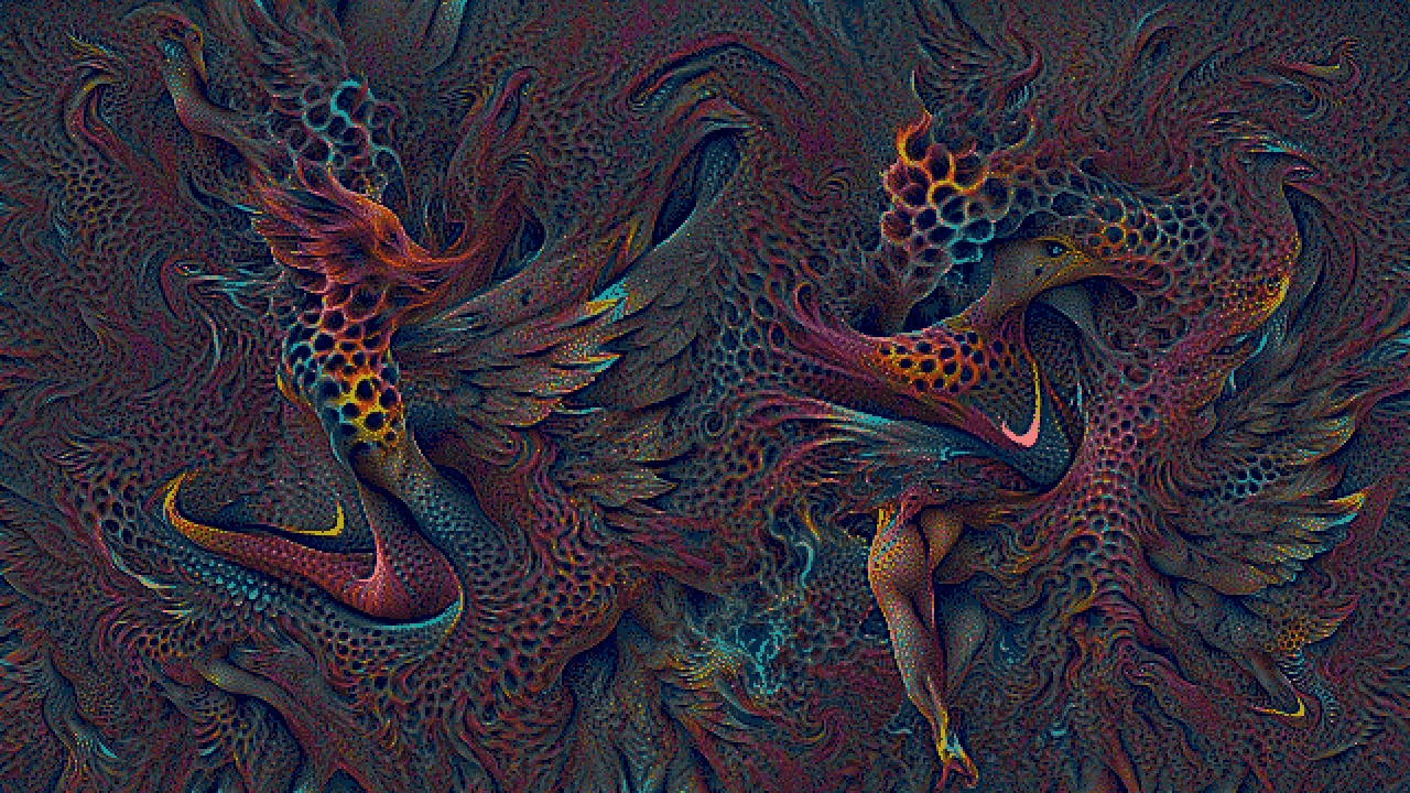 BIOMORPHIC PHEONIX AIR ELEMENT