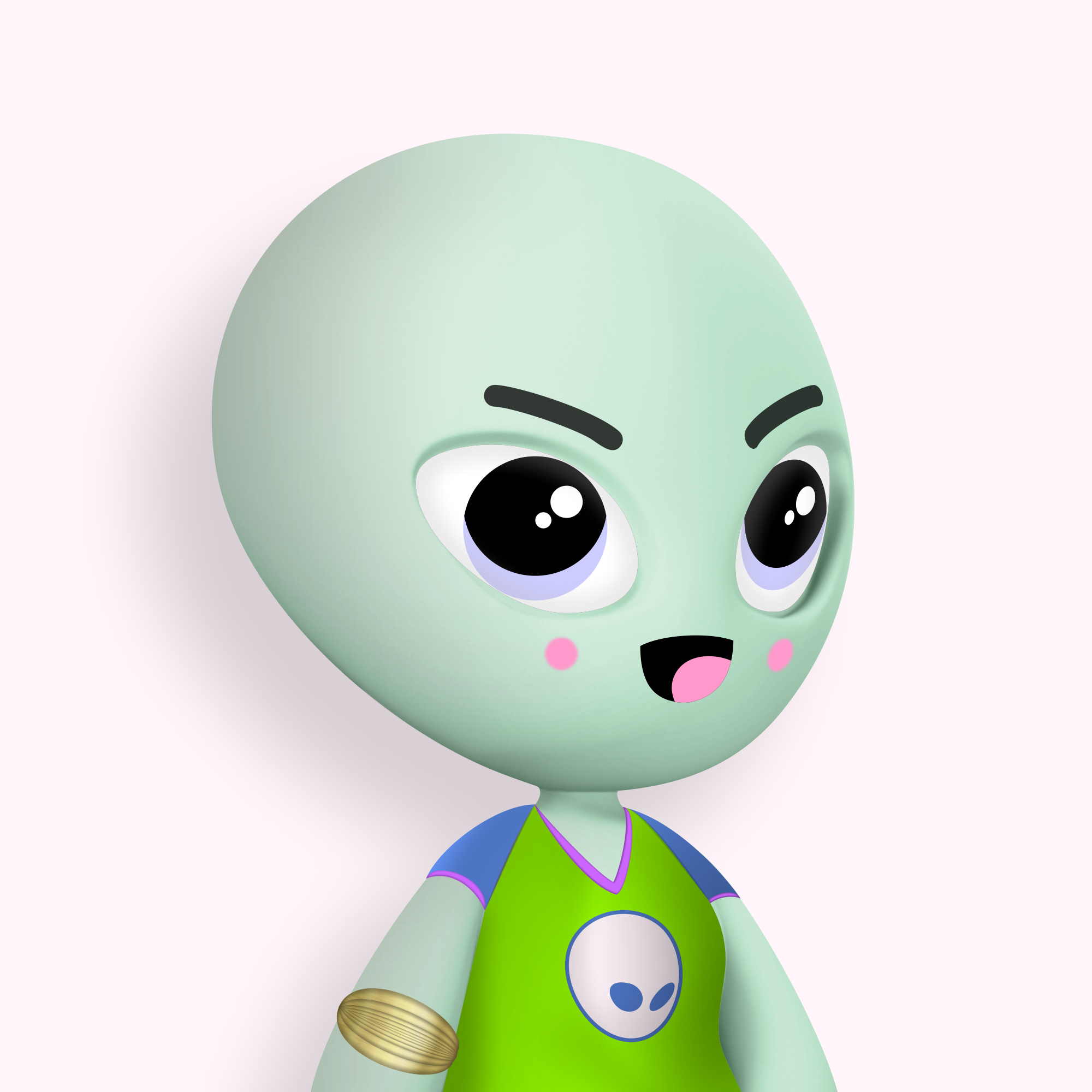 Alien Girl 468