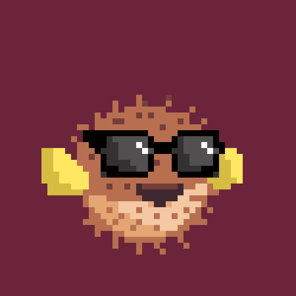 003 Shaded Pufferfish