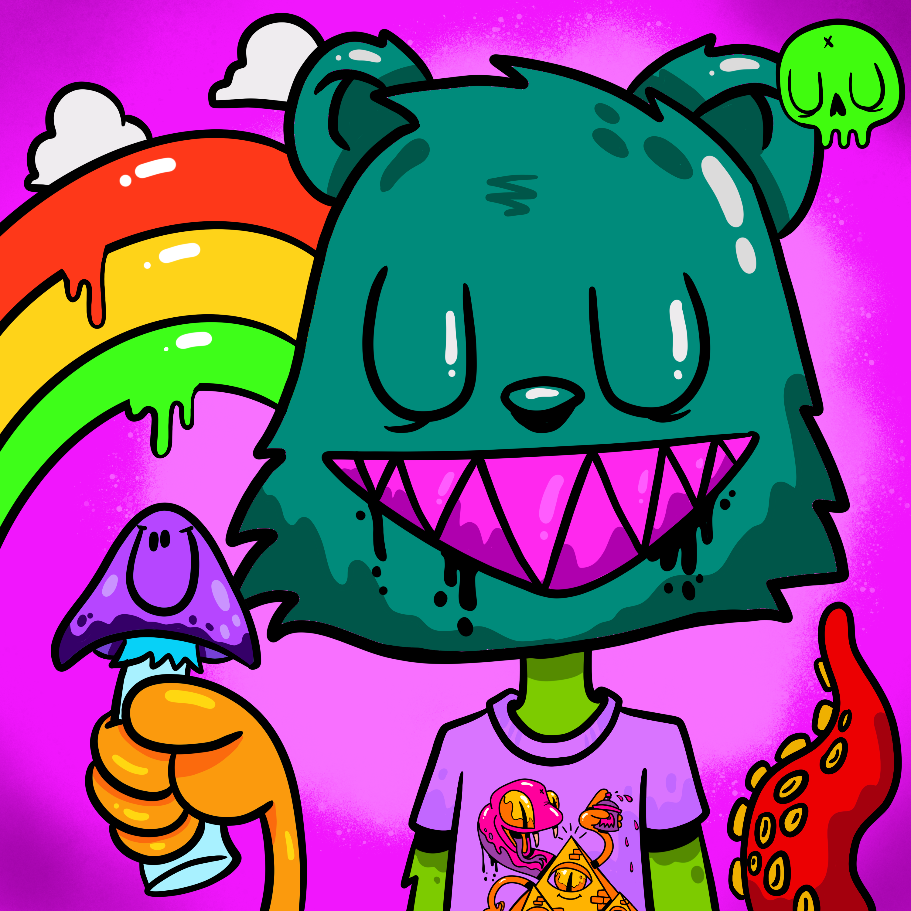 GHOST SKULLS #4284