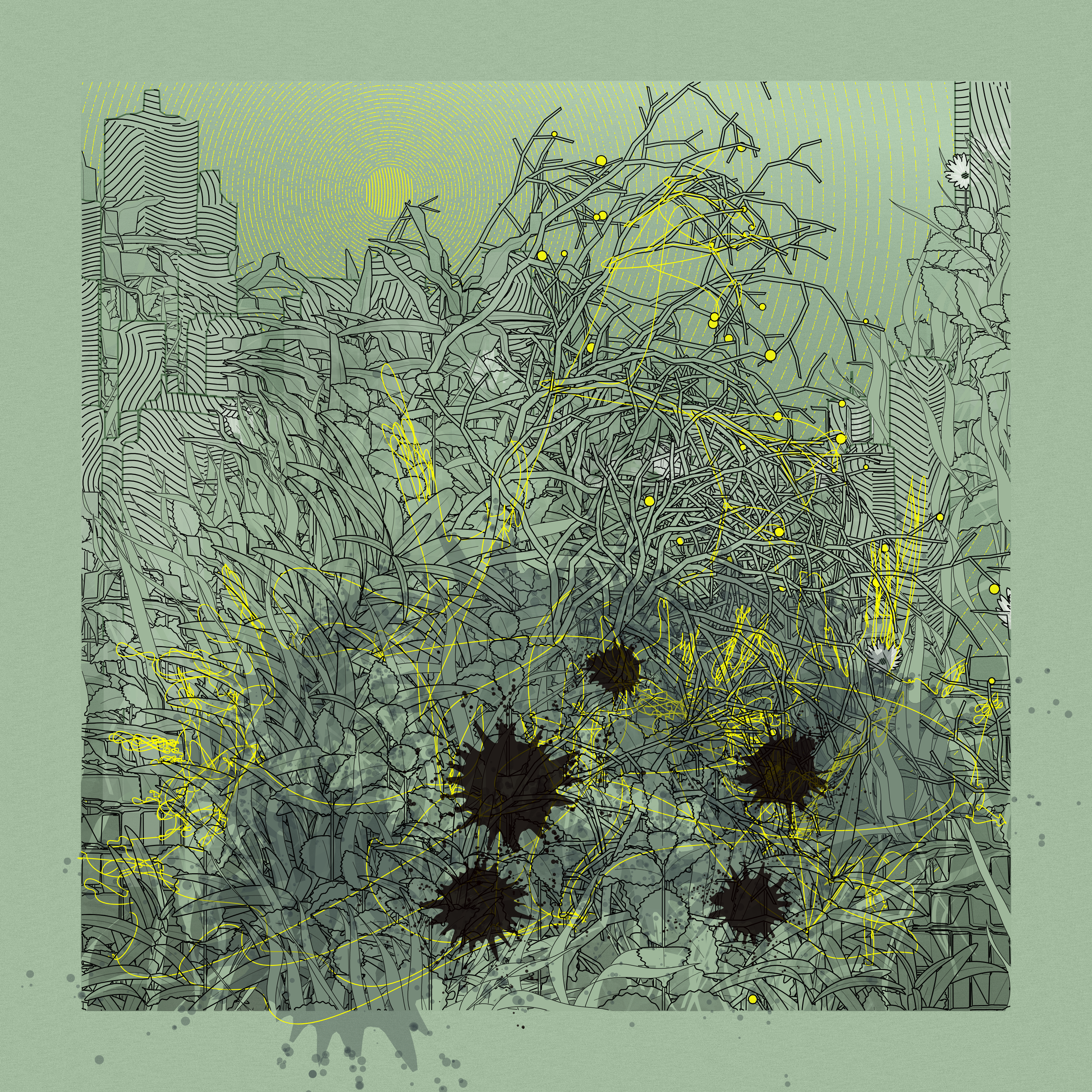 Landscape with Carbon Capture #7012