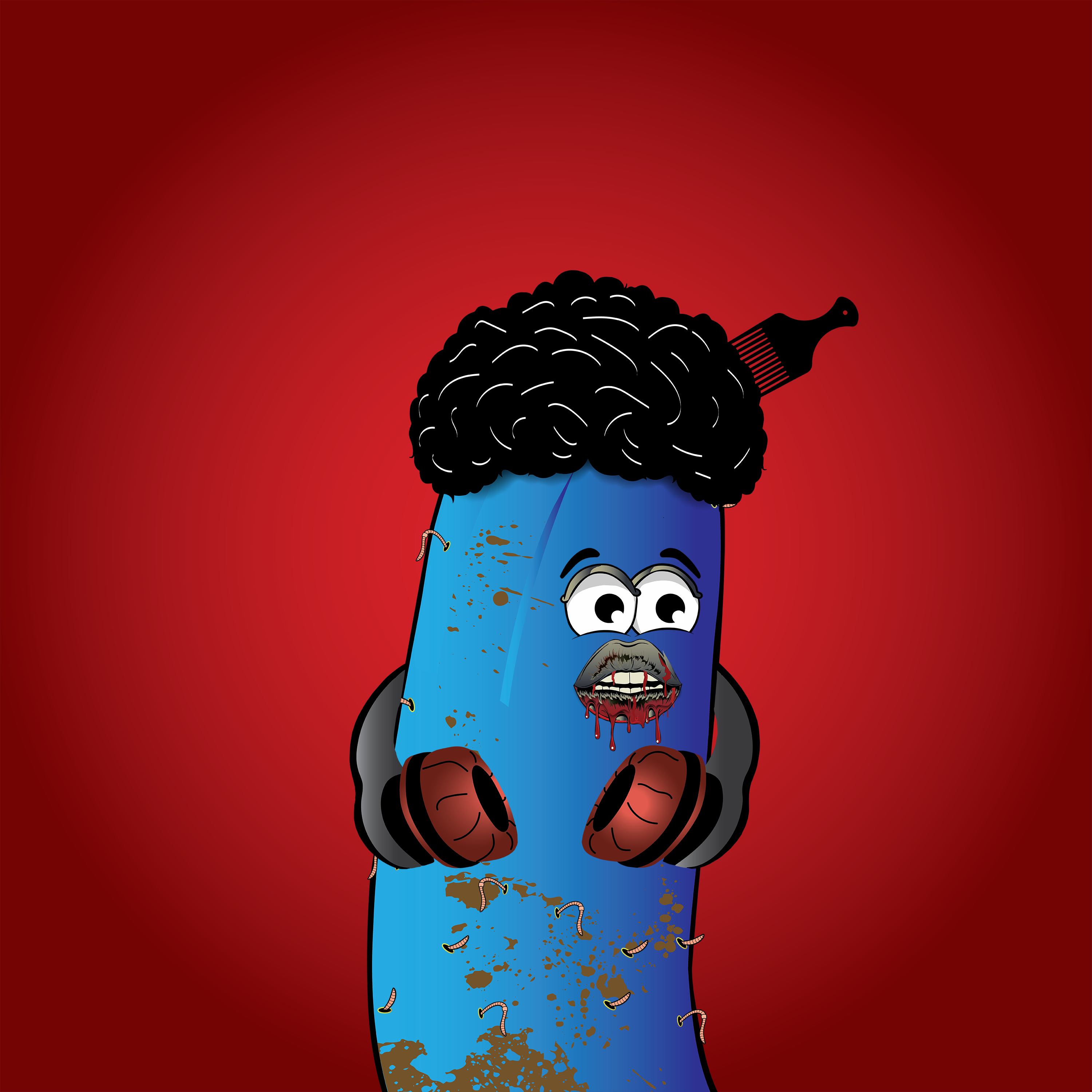 Zombie Banana Bunch #6337
