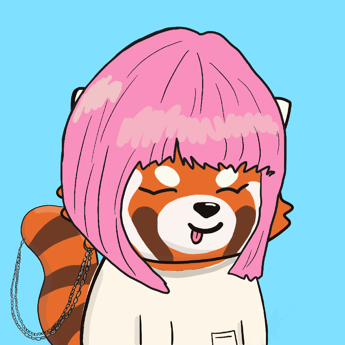 Okay Red Panda #7065