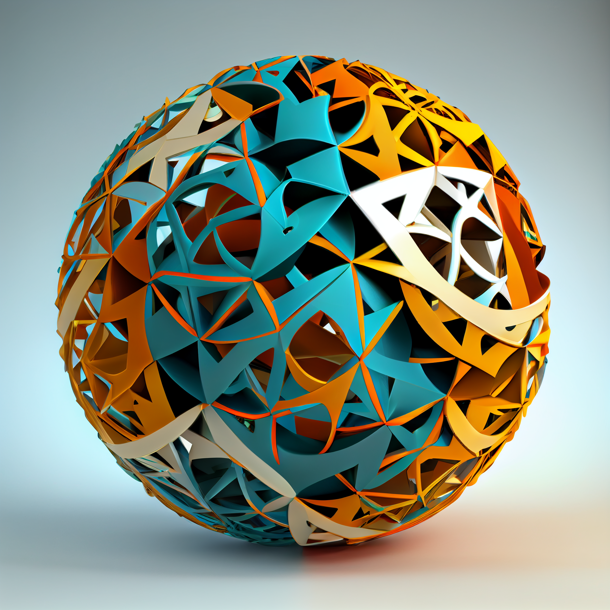 Riemann Spheres: between Mathematics and Art. #52
