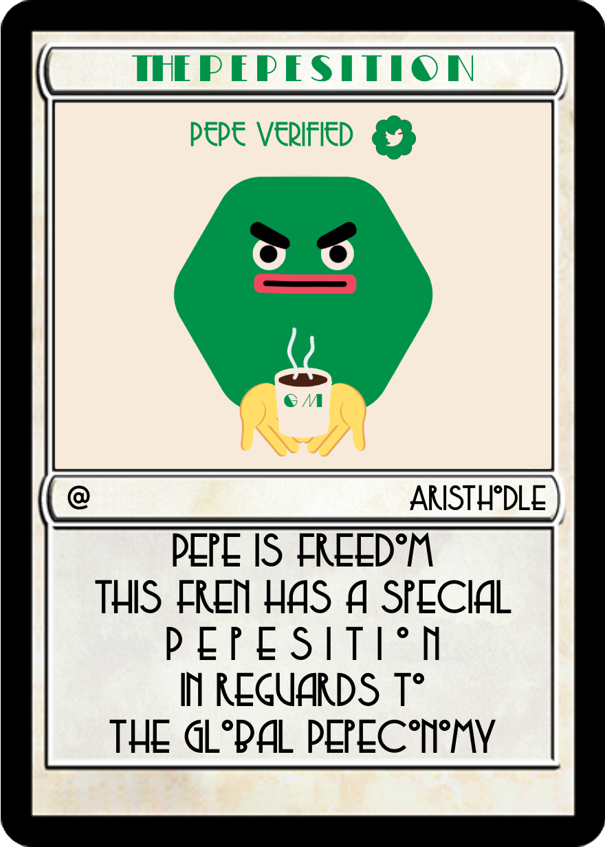 The P E P E S I T I O N