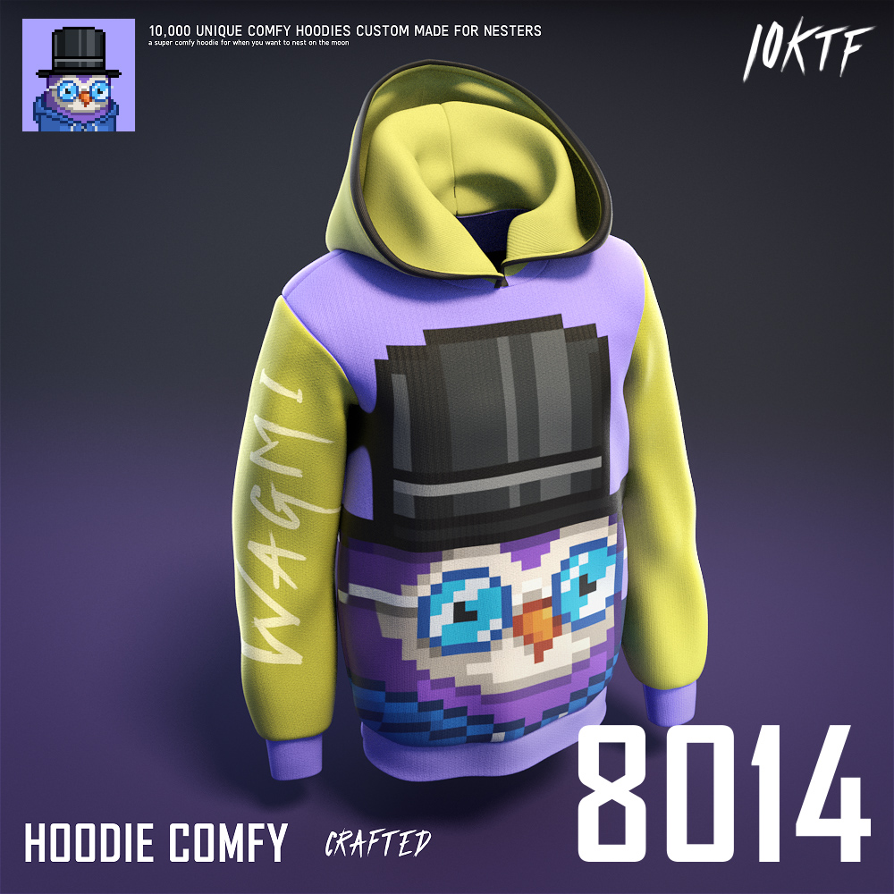 Moonbird Comfy Hoodie #8014