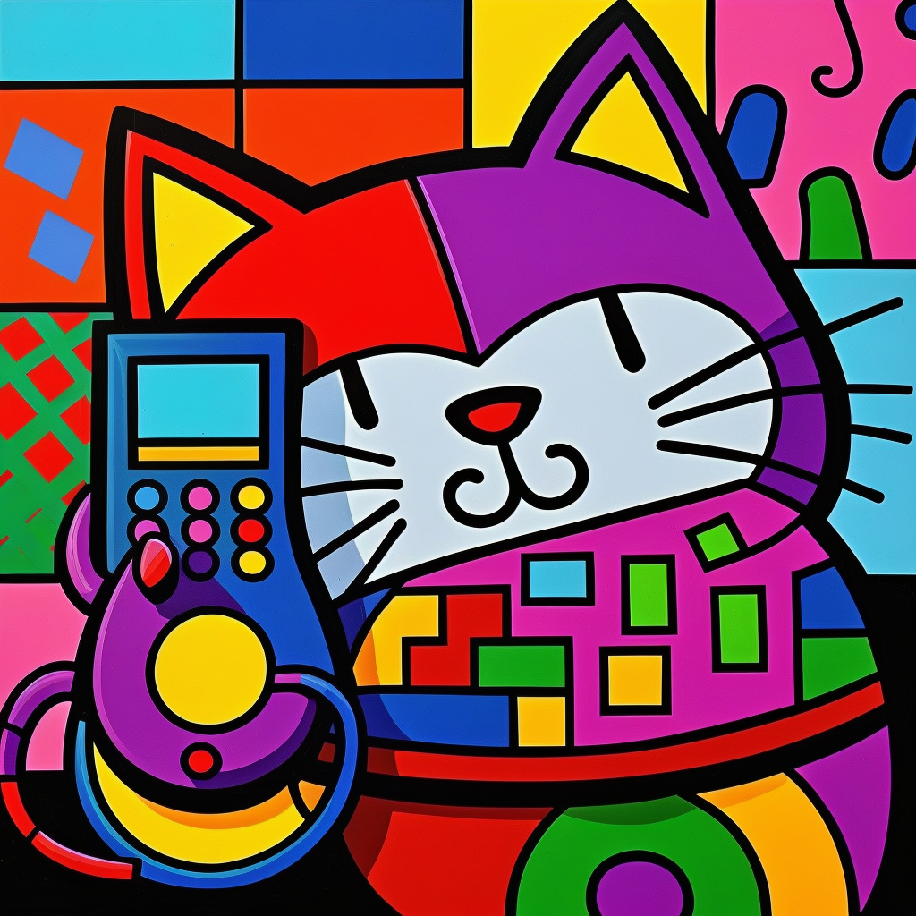 Calling Cute Cat #83