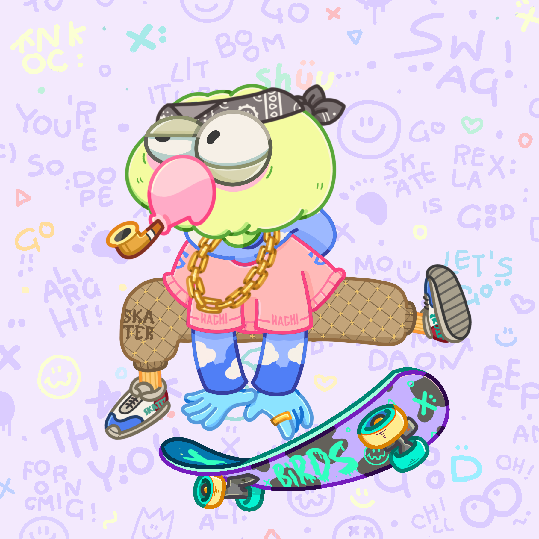 SkaterBirds #1826