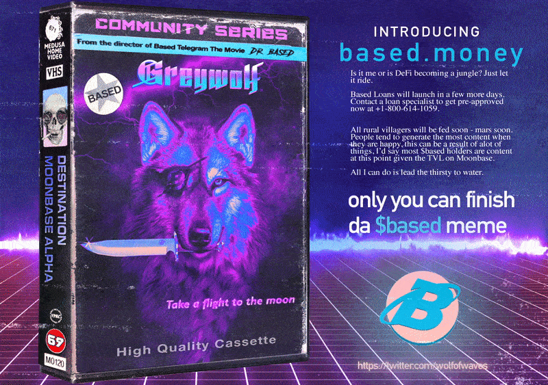 $Based VHS Series - GreyWolf 四川狼