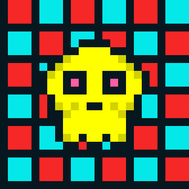 Kawaii SKULL #7131