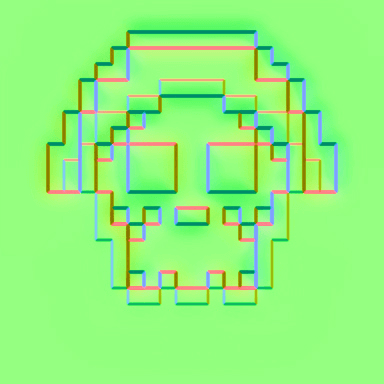 Kawaii SKULL #1121