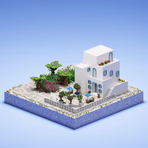 Voxel Universe Plot #650