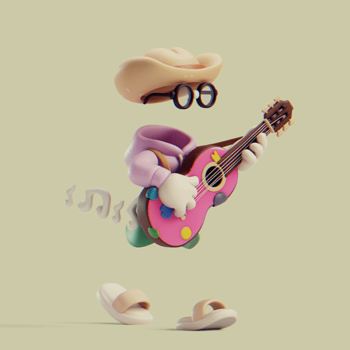 Invisible Friends 3D #2063