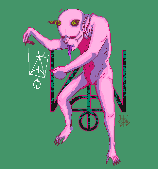 Pink devil