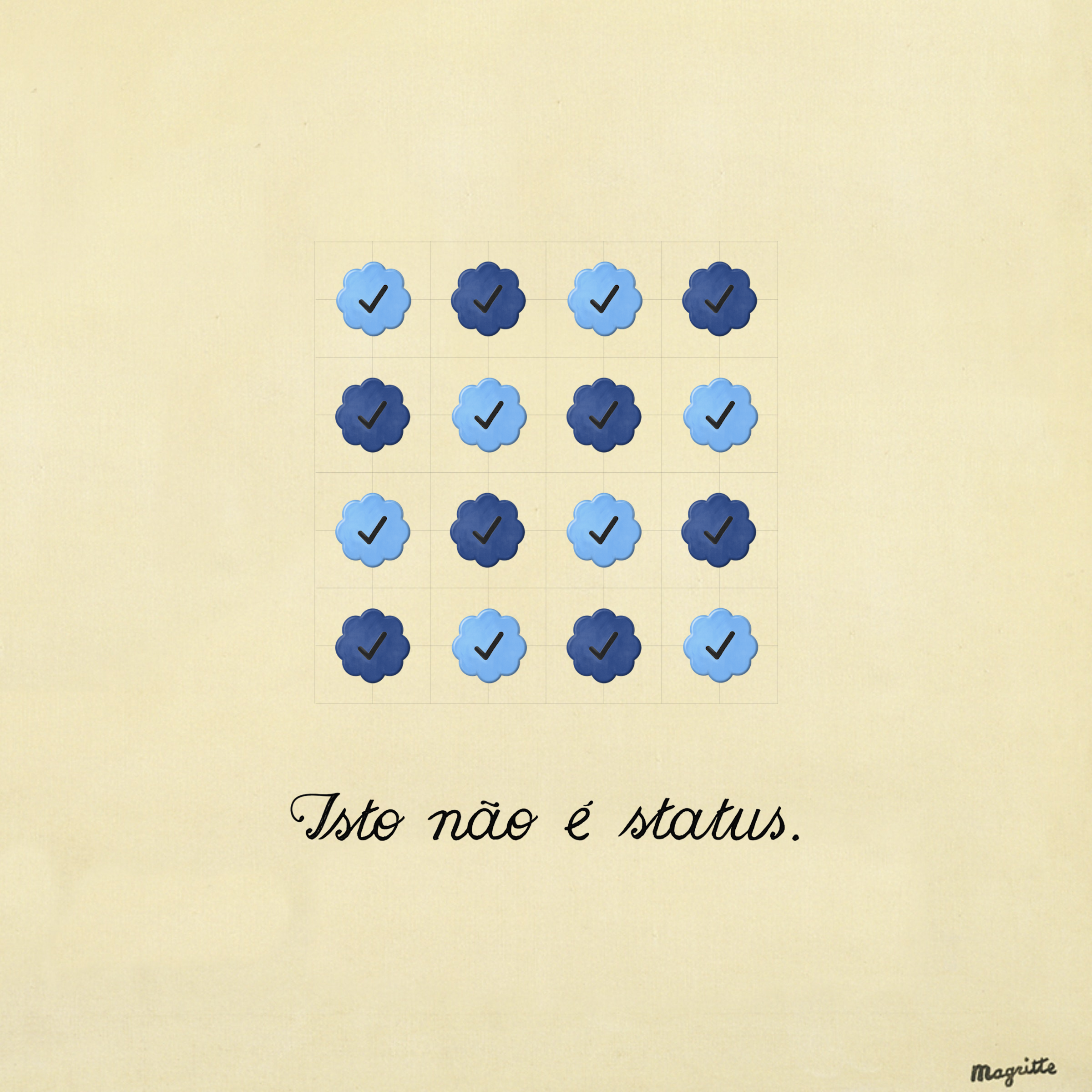 Magritte Checks #4835