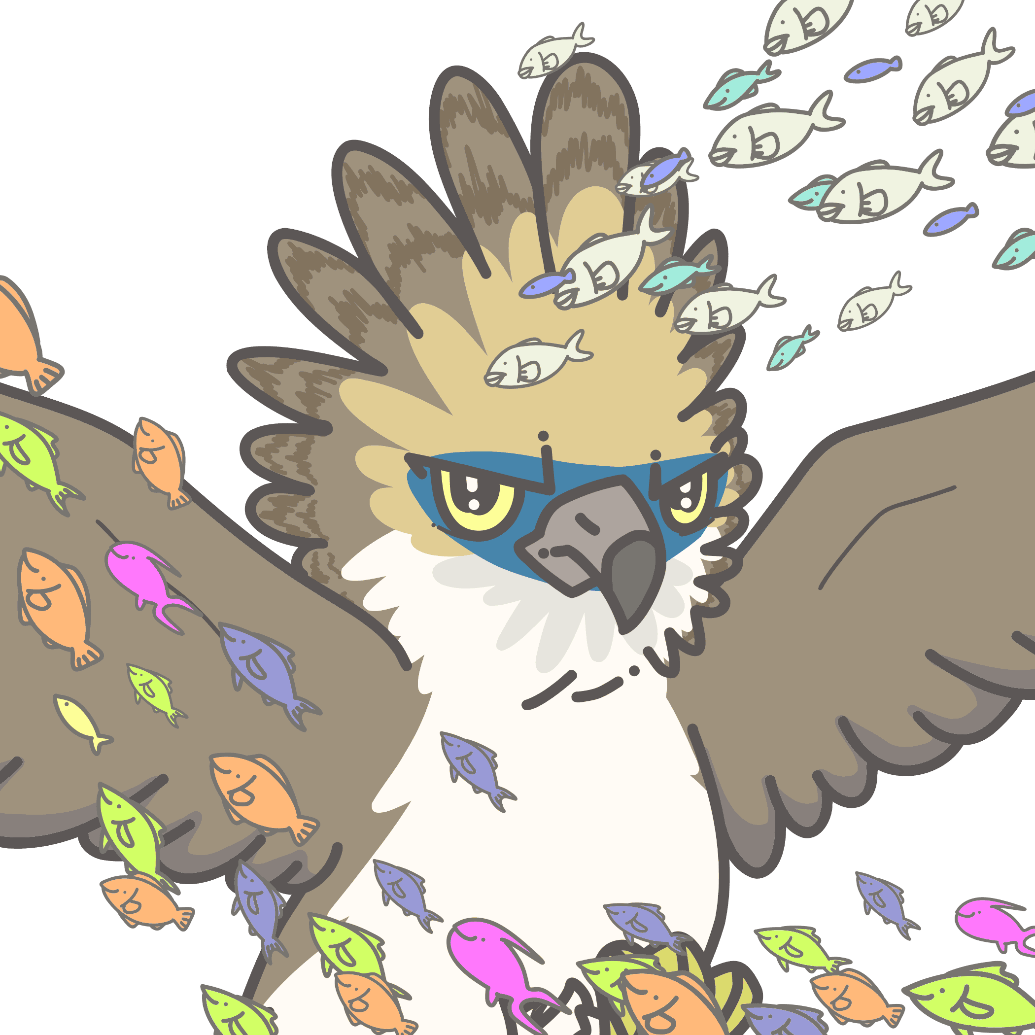 NARUKAMI-filippine eagle2 #2465