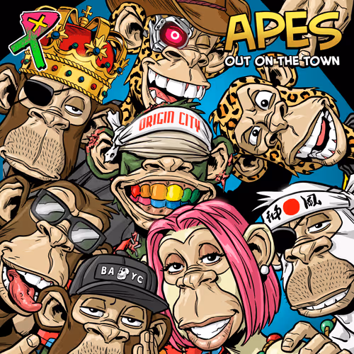 Elite Ape Comic: Apes Out on the Town