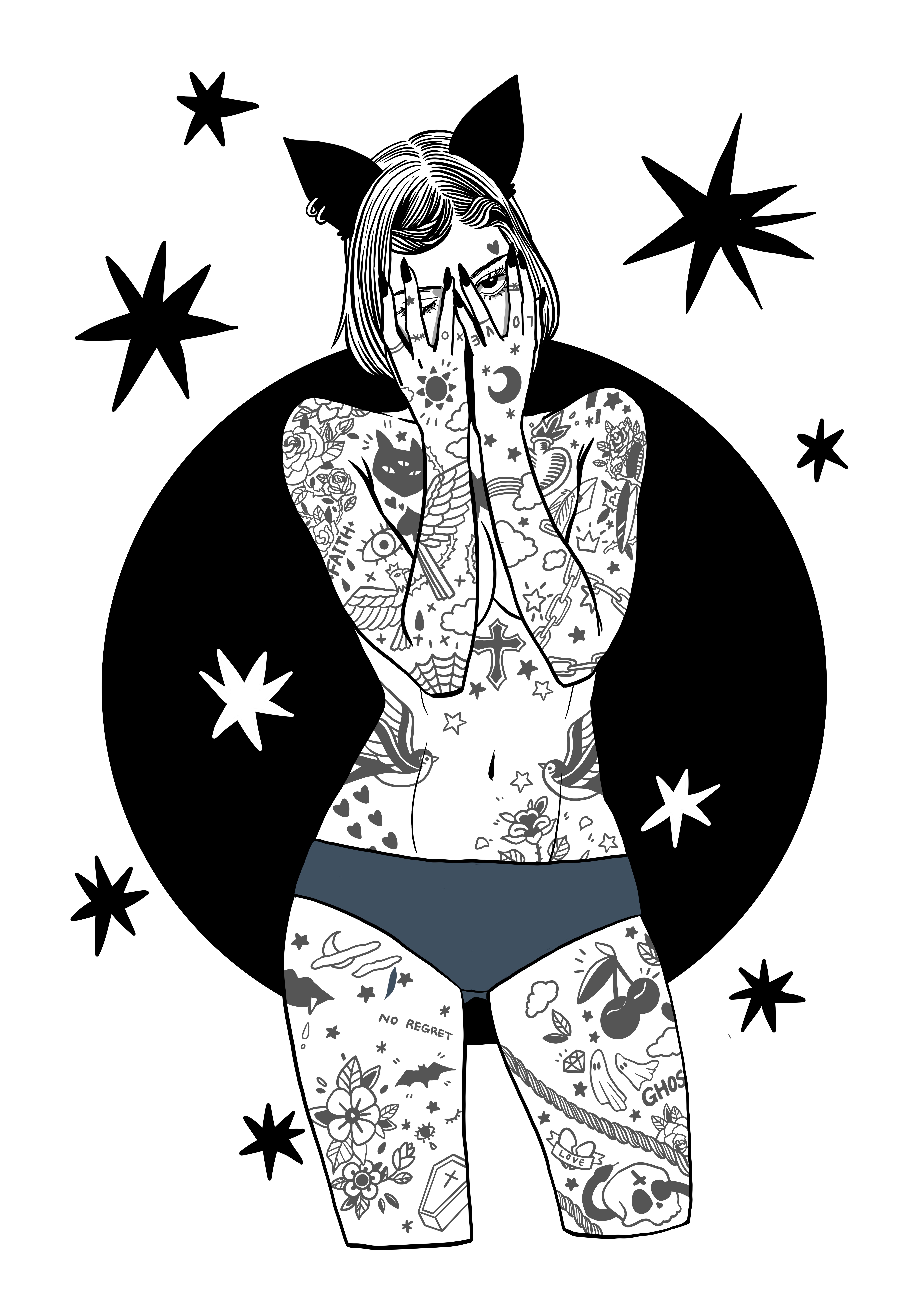 tattoo girl