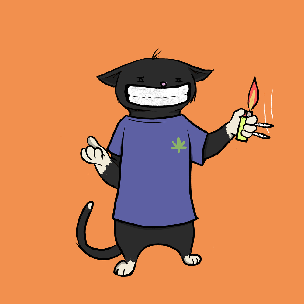 Blazed Cat #3745