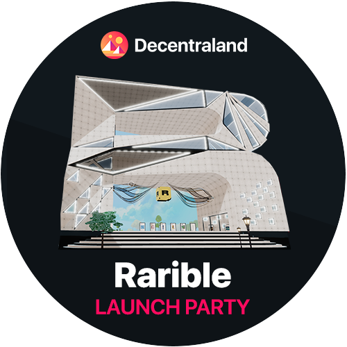 Rarible Launch Party @ Decentraland