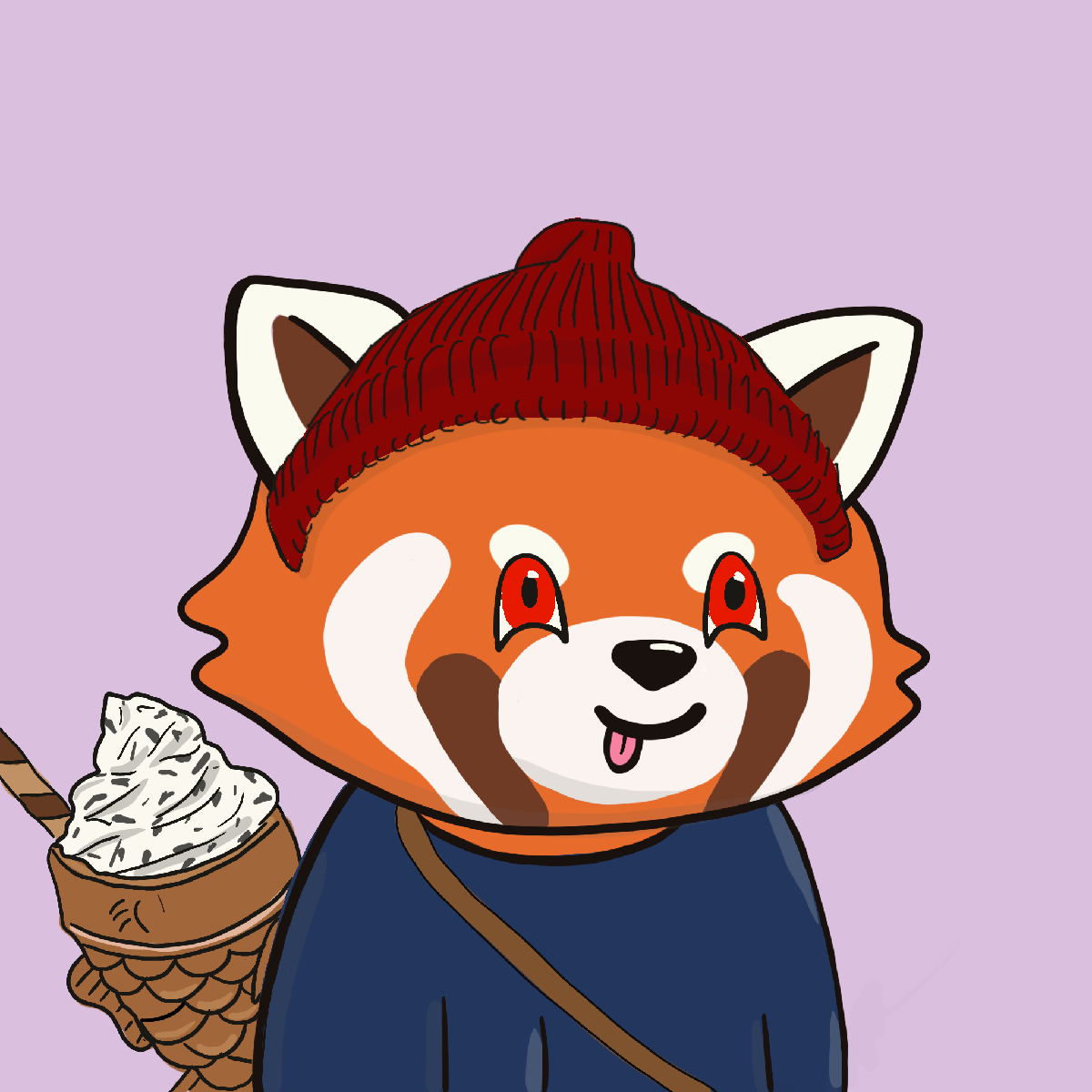 Okay Red Panda #6610