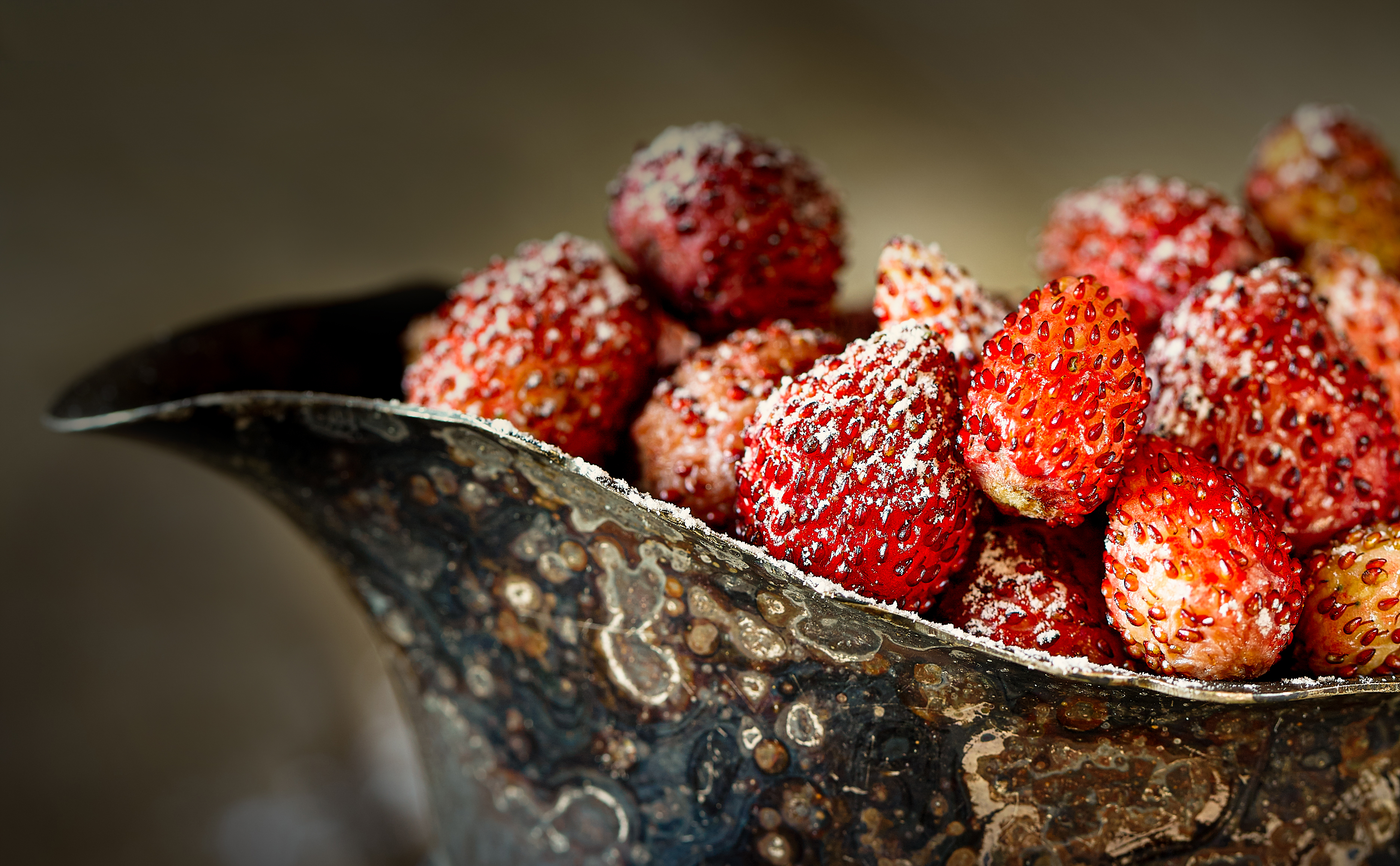 Pitcher With Wild Strawberries