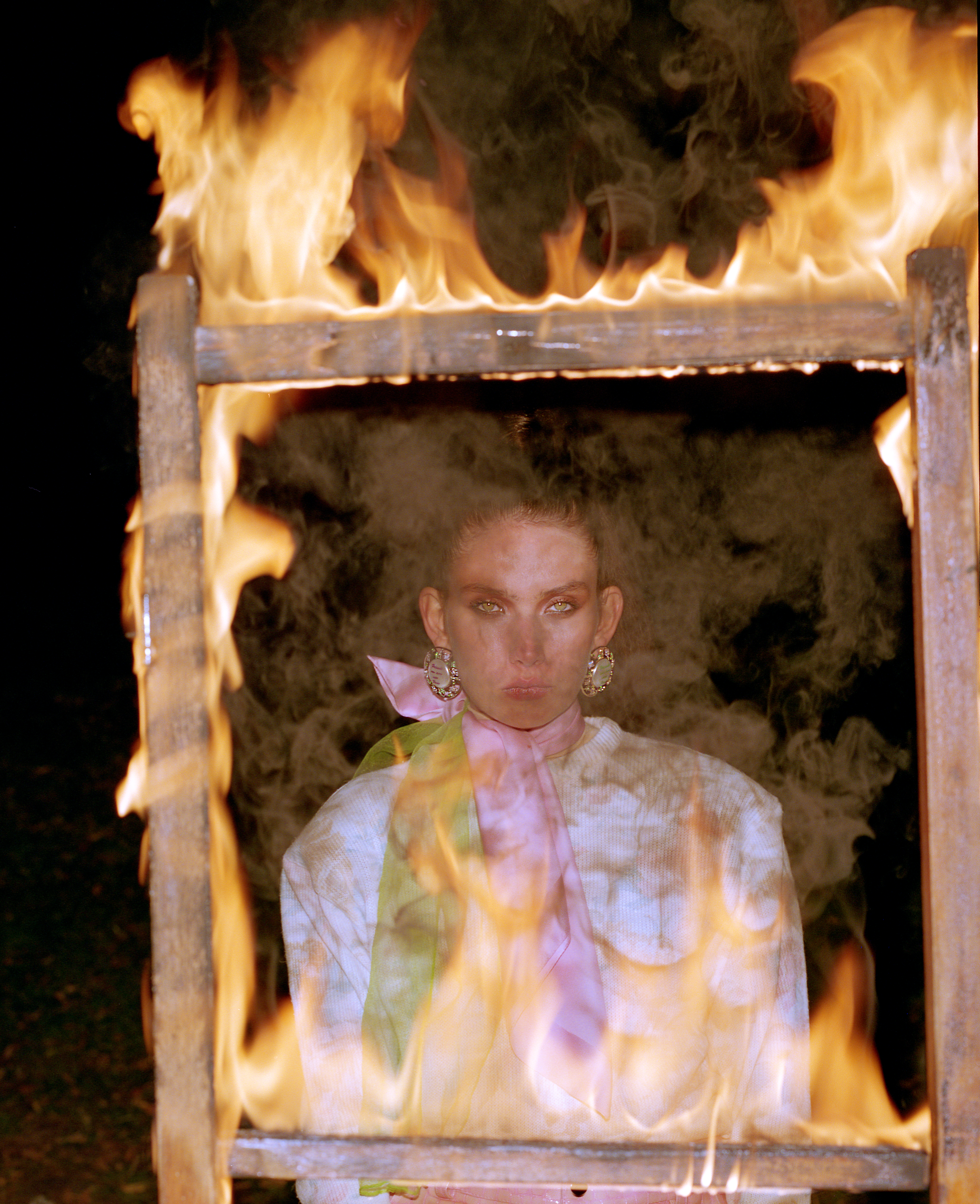 I'm not shining , I'm burning