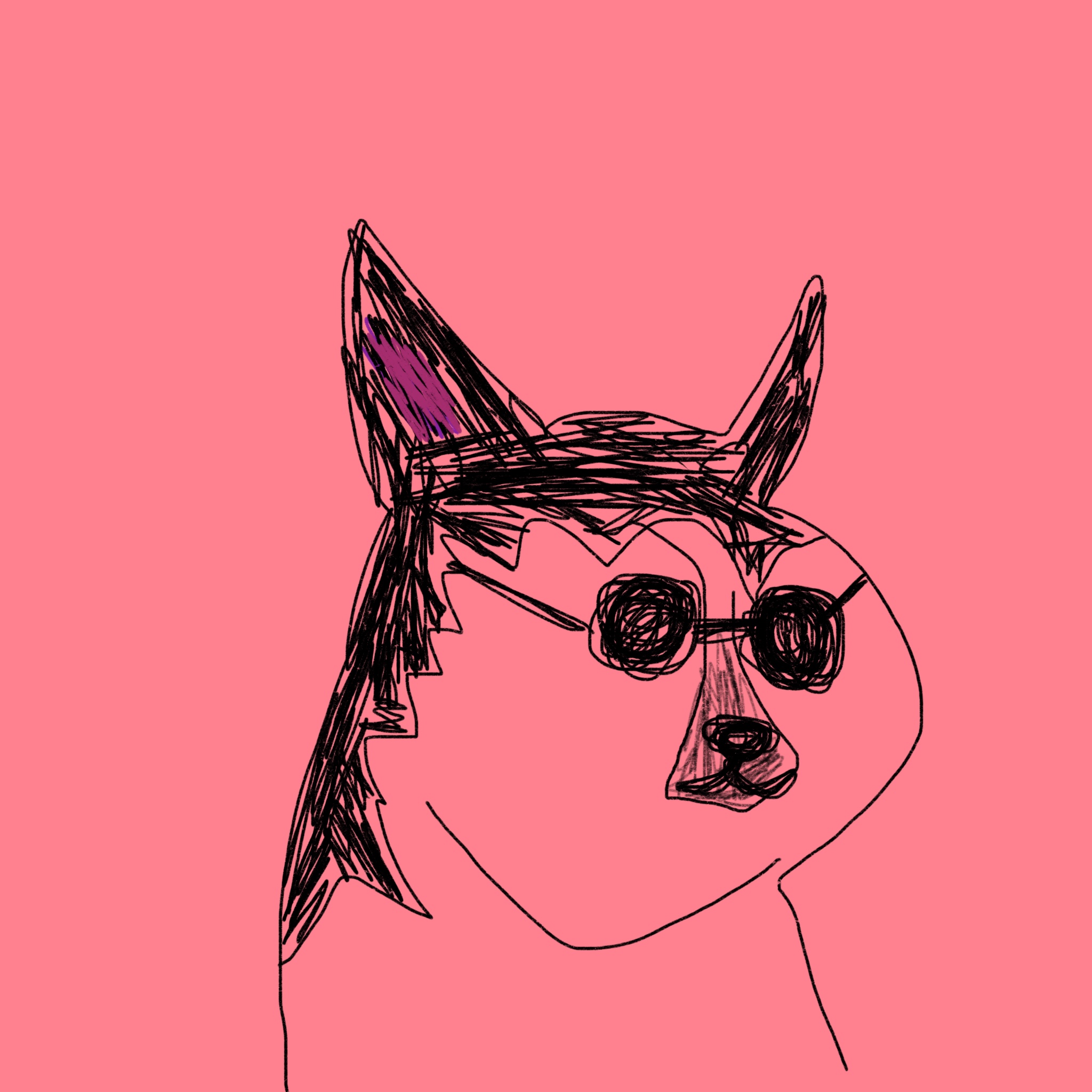 Hand Drawn Slum Doge Billionaire 358