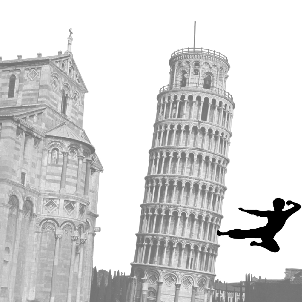 Pisa Tower_Silhouette #10