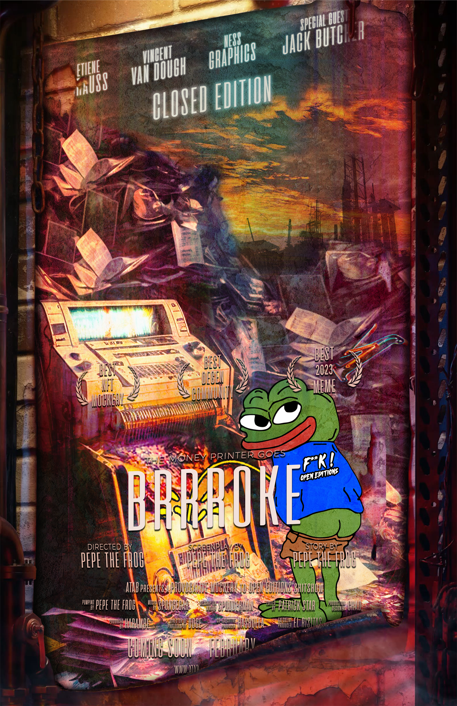 M0N3Y PR1NT3R G0 BRRR0K3 #124/169