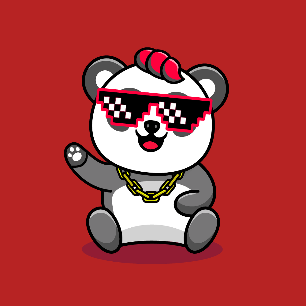 Hello Panda #4 - Thug Life Panda