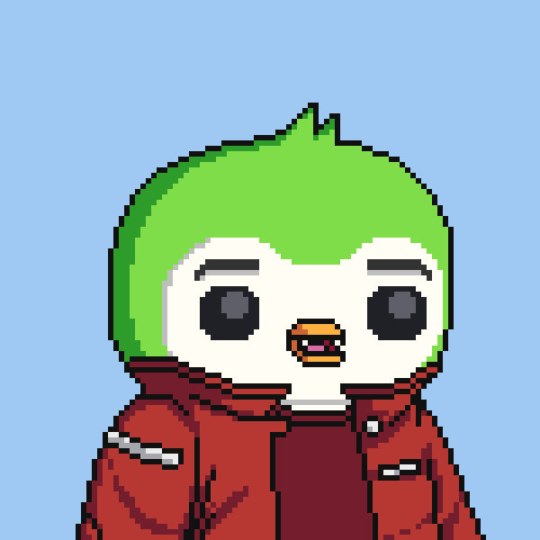 Pudgy Peaceful Penguin #2118