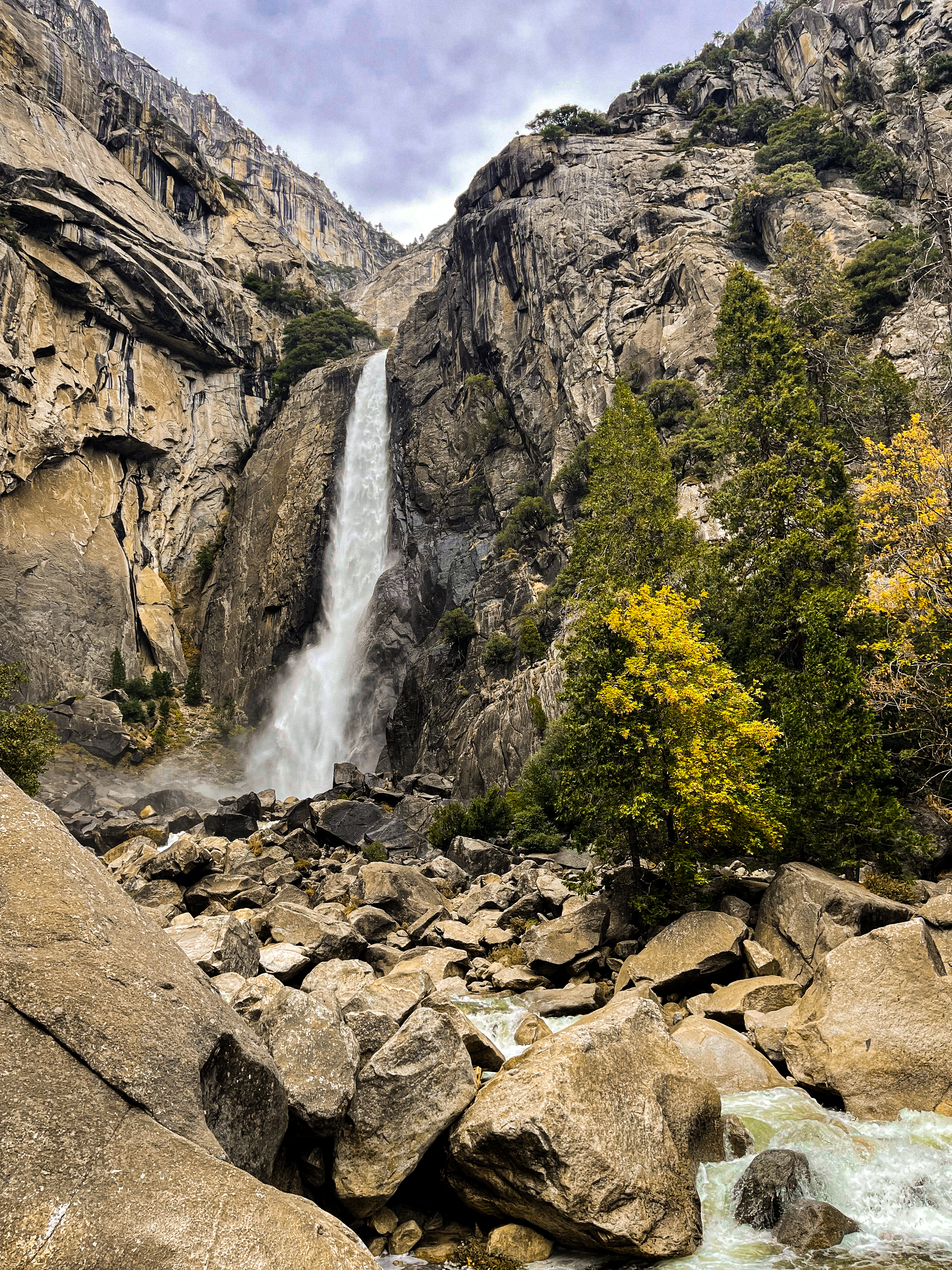 Water Falls in Fall