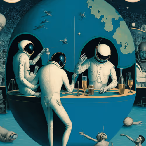 Bar at the End of the Universe