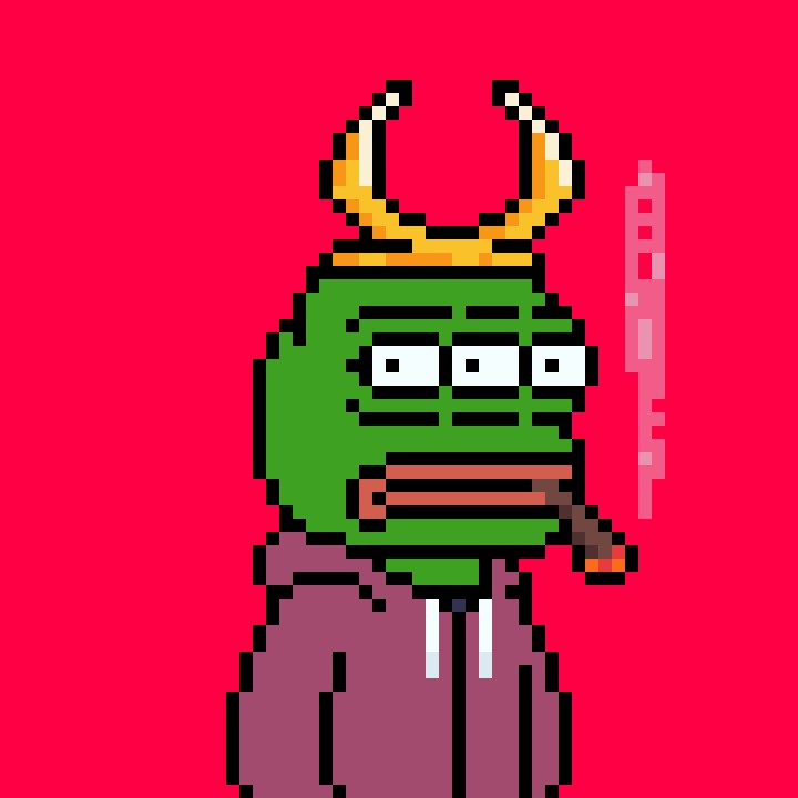 Foul Pepe Frog #3180