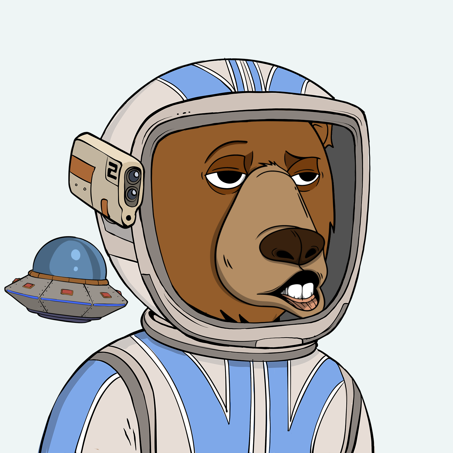 Okay Space Bear #3503