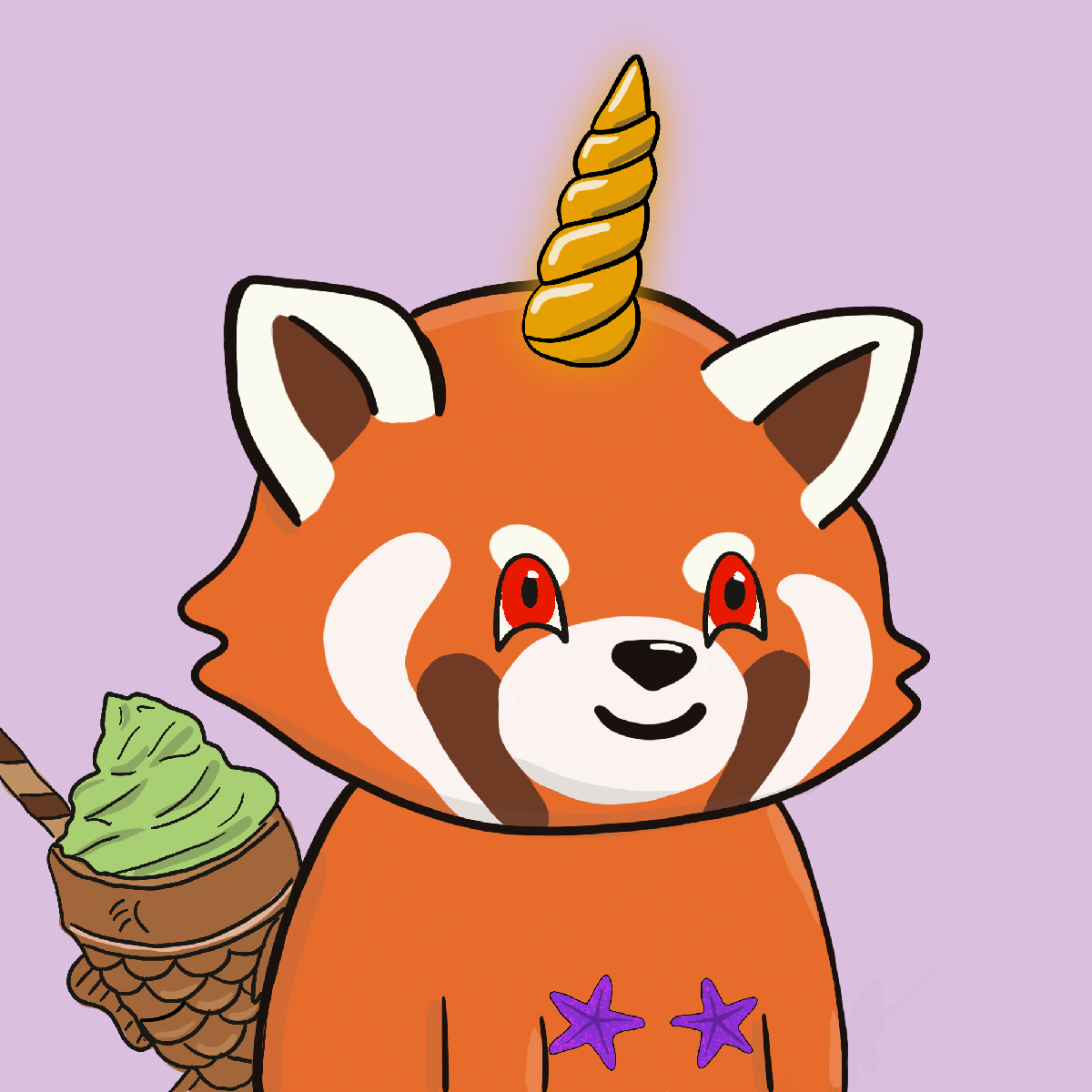 Okay Red Panda #6604