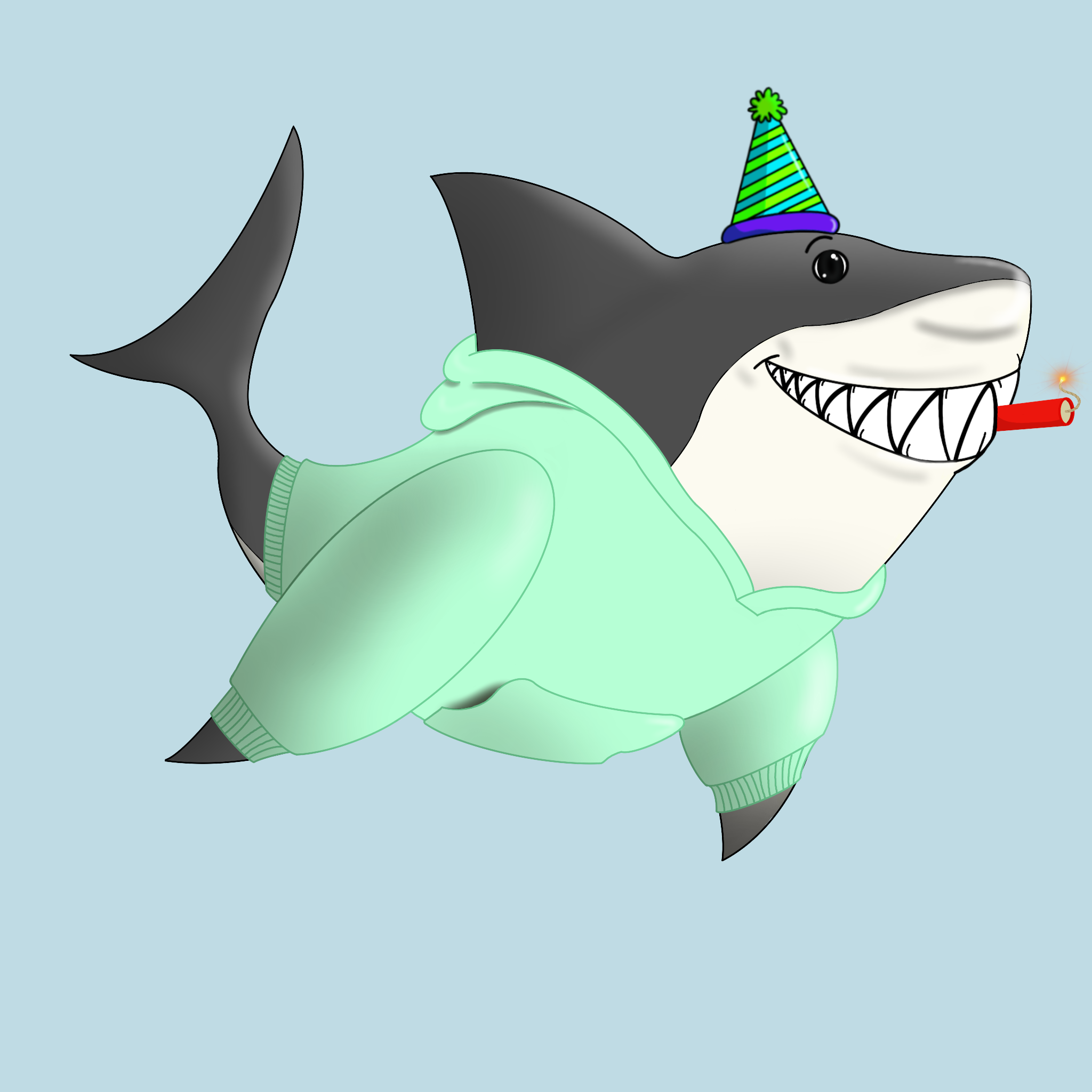 Wavy Shark #5559