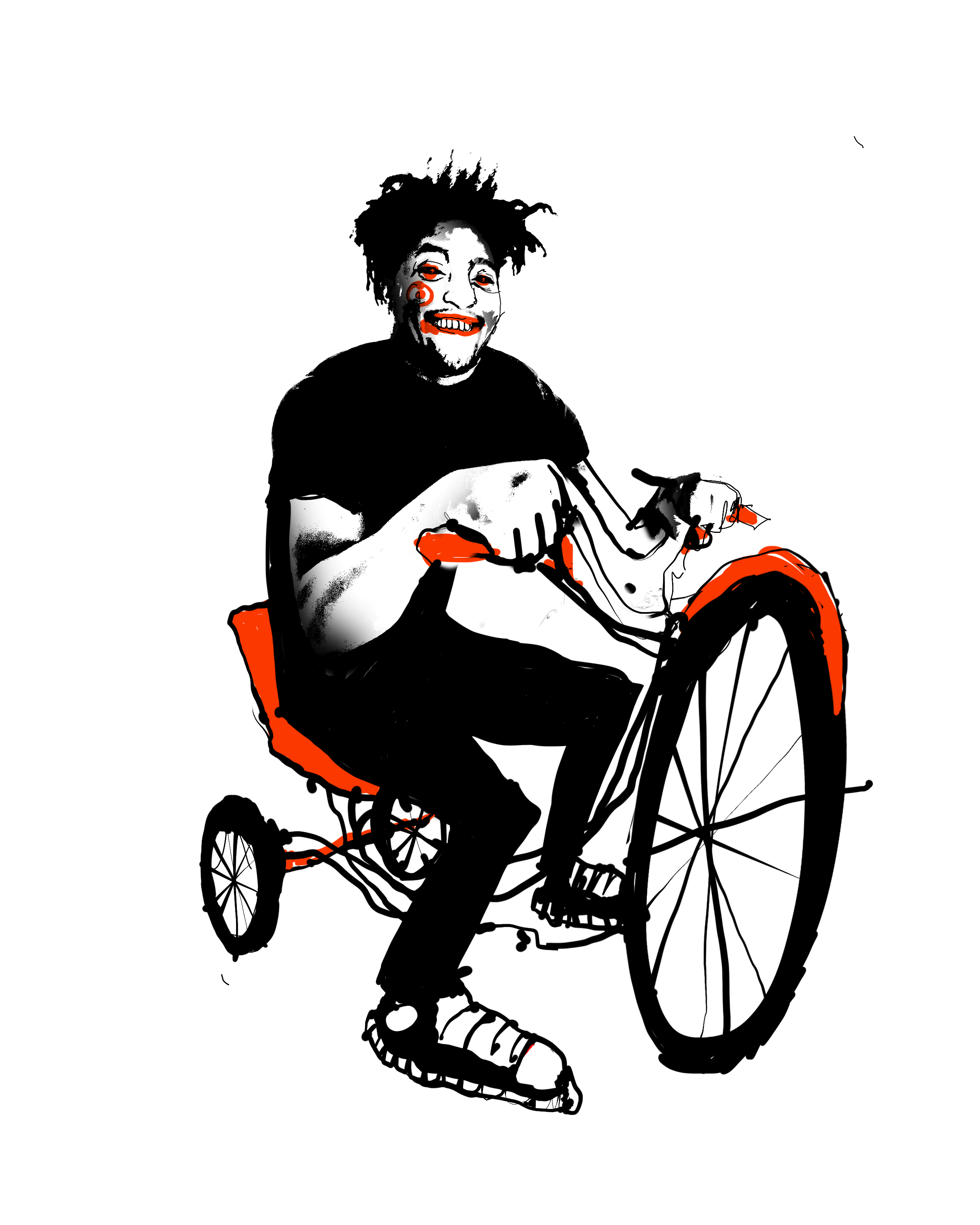 Aleqth as Jigsaw Self Potrait #4/4