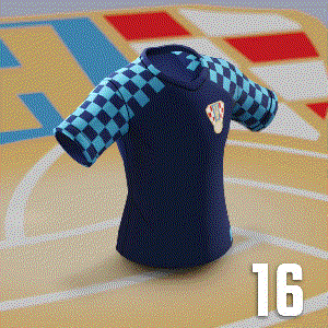 Croatia Away Jersey 16