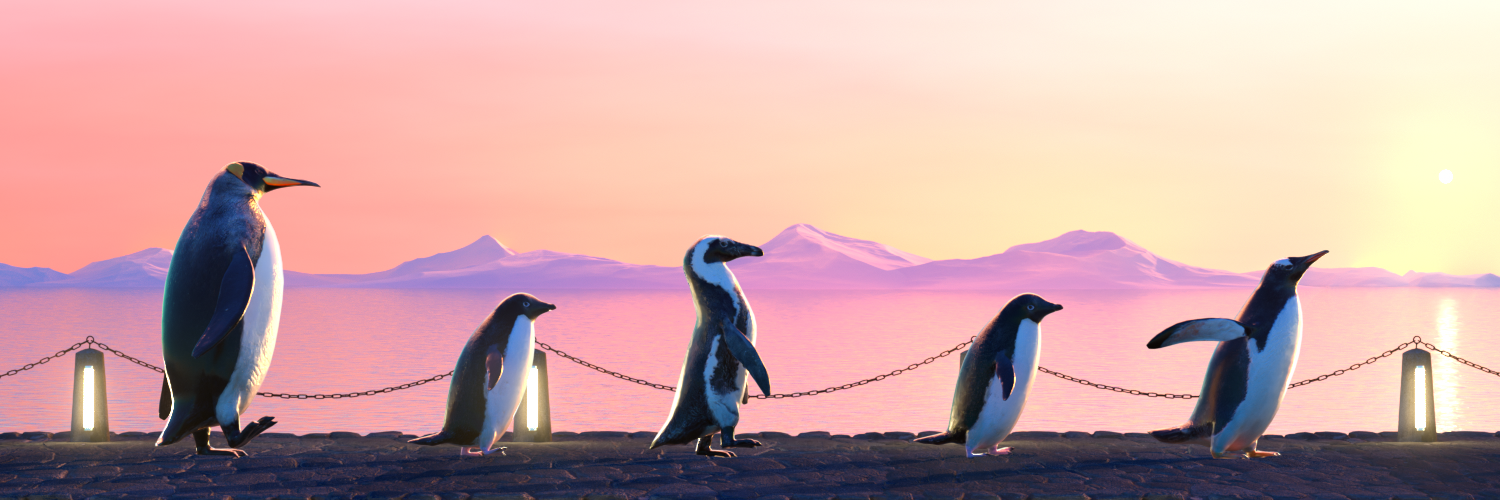 Five Penguins #1327