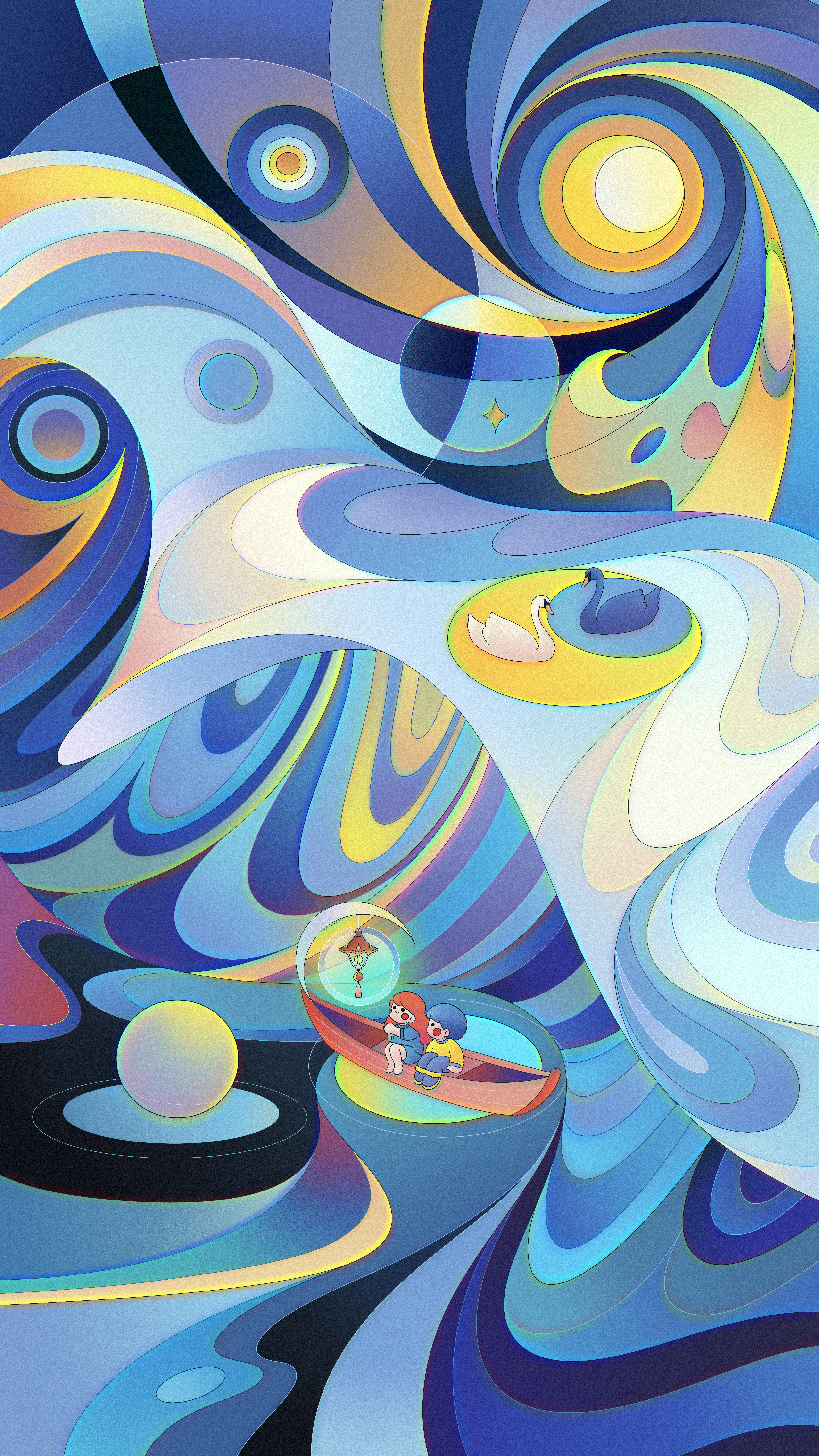Still Among Waves
