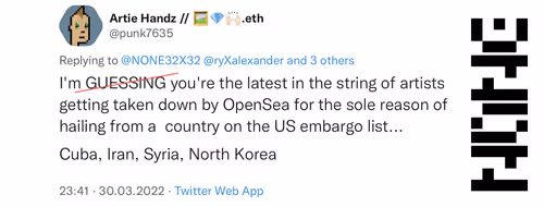 Sorry, you are Syrian